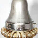 Lámpara de techo de cristal. España, 1940s.