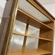 Vintage wardrobe with glass doors