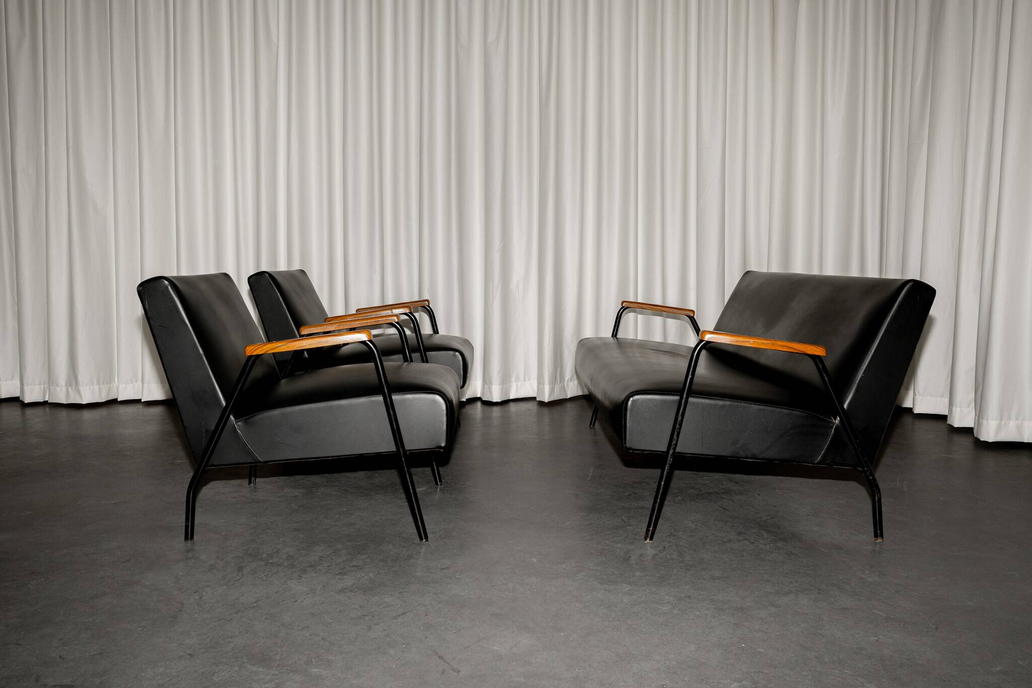 Ensemble de Salon Rio par Pierre Guariche pour Meurop, 1960