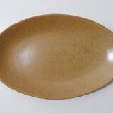 2 stoneware dishes, vintage village