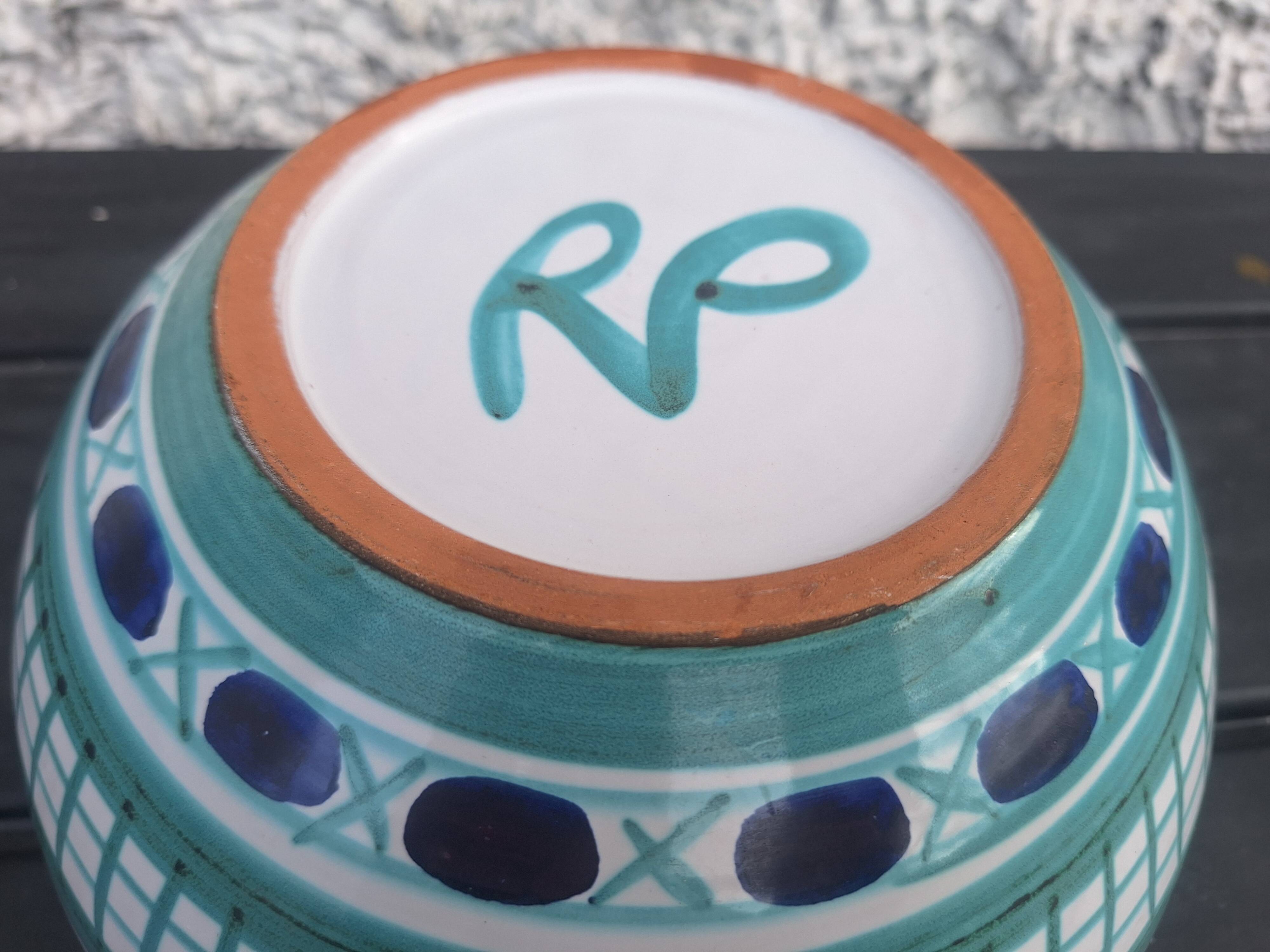 Vallauris Salad Bowl Robert Picault Vintage