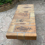 Roger Capron ceramic coffee table