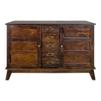 1950s buffet reconstruction by René Gabriel