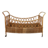 Rattan bed