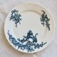 Assiette plate ancienne terre de fer - Boch Frères Keramis - Modèle Régent