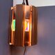Werner Schou wall lamp, copper and teak 1960s