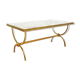 White marble coffee table vintage 60s