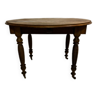 Table ancienne noyer massif