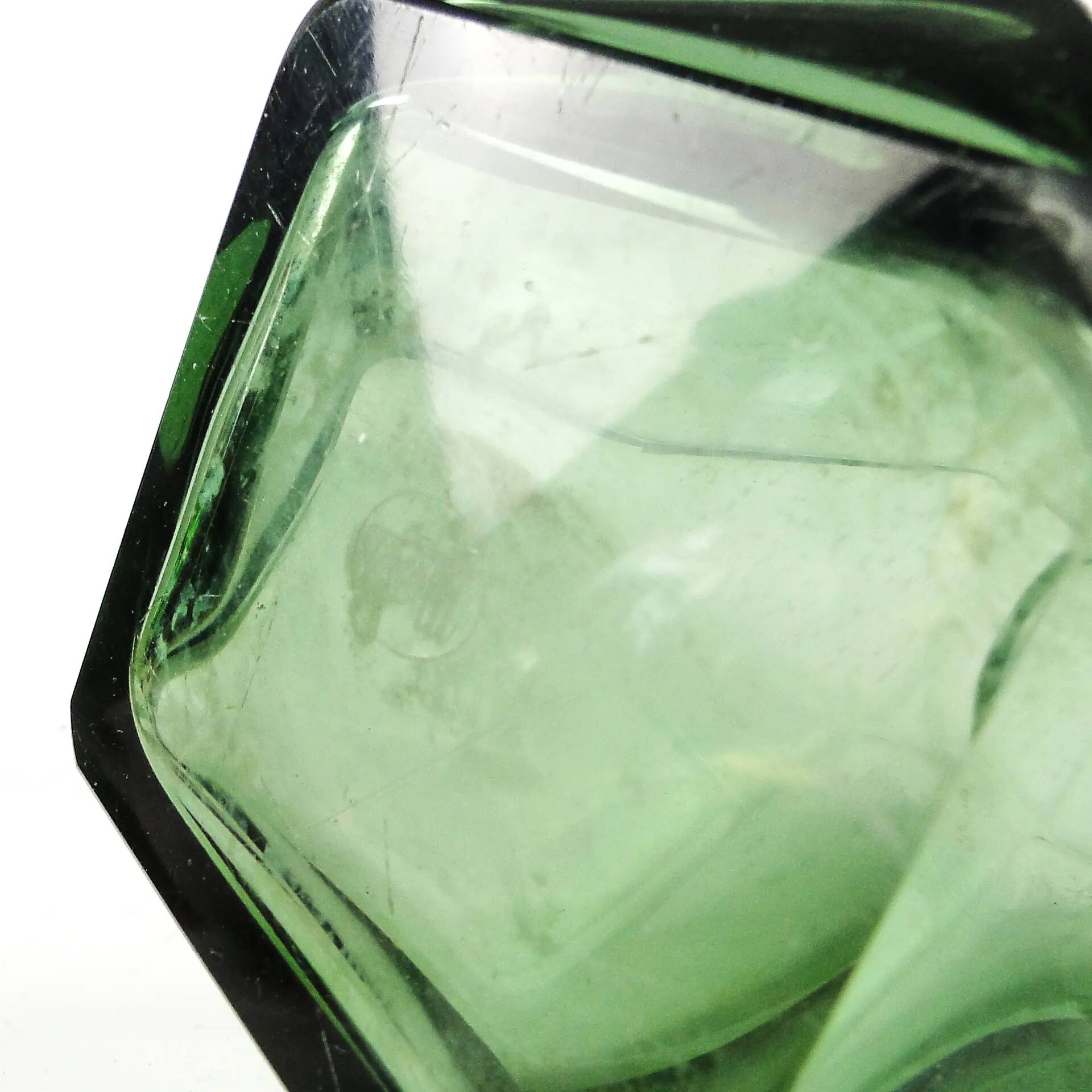 Carafe, Art Deco, crystal, Moser, Czechoslovakia, 1950s