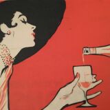 Vintage advertising to frame cinzano