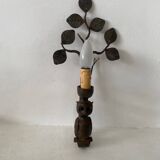 Wrought iron wall light