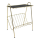 Brass magazine rack 1950s