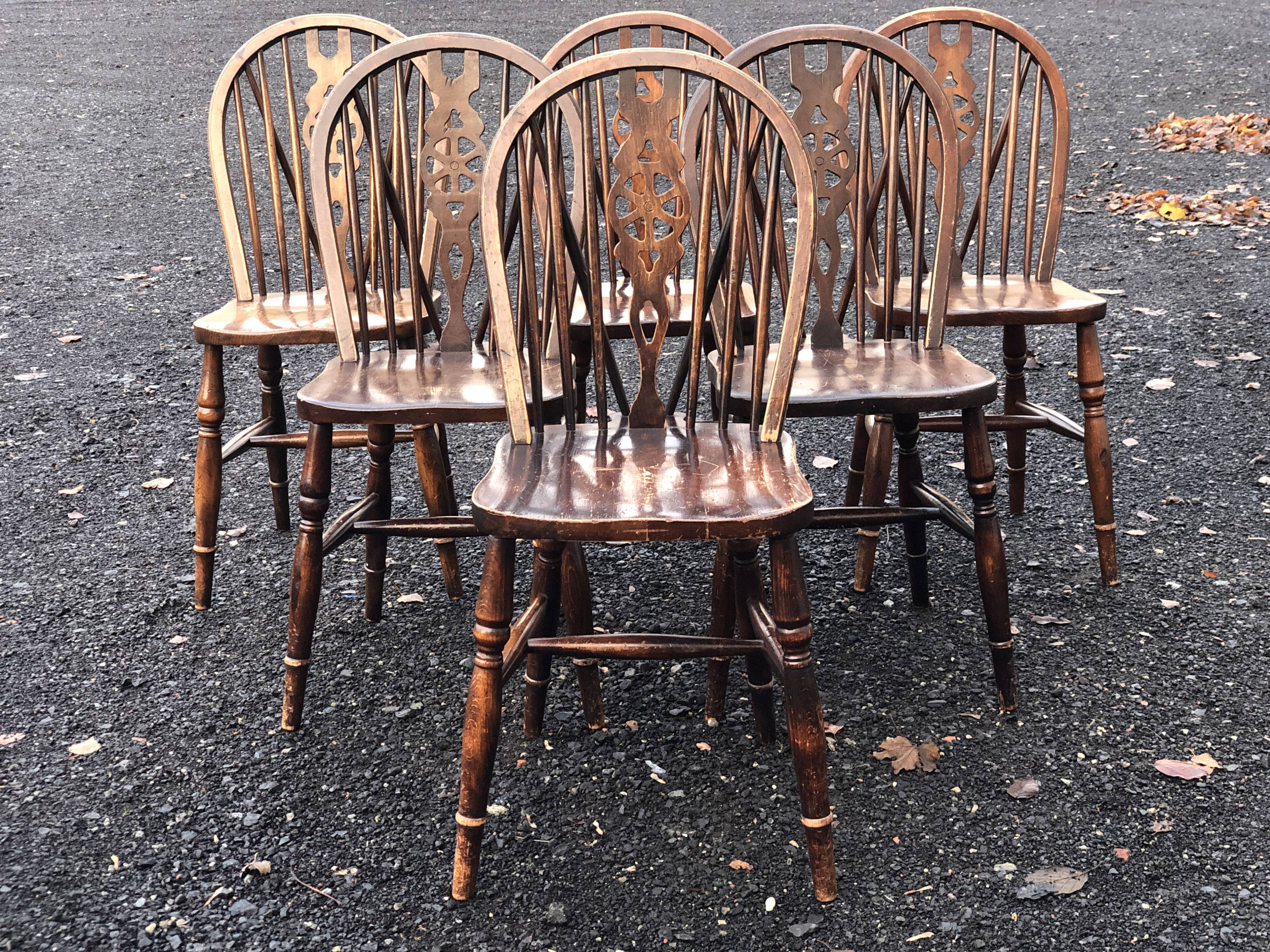 Windsor-style chairs