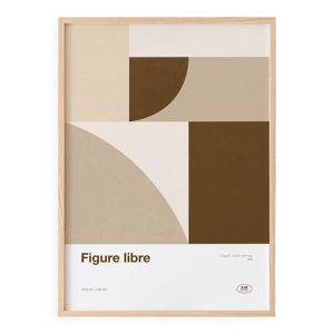 Figure libre 001 - Tirage