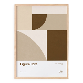 Figure Free 001 - Art Print