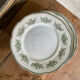 Set of 7 flat plates old iron earth Richelieu de Badonviller