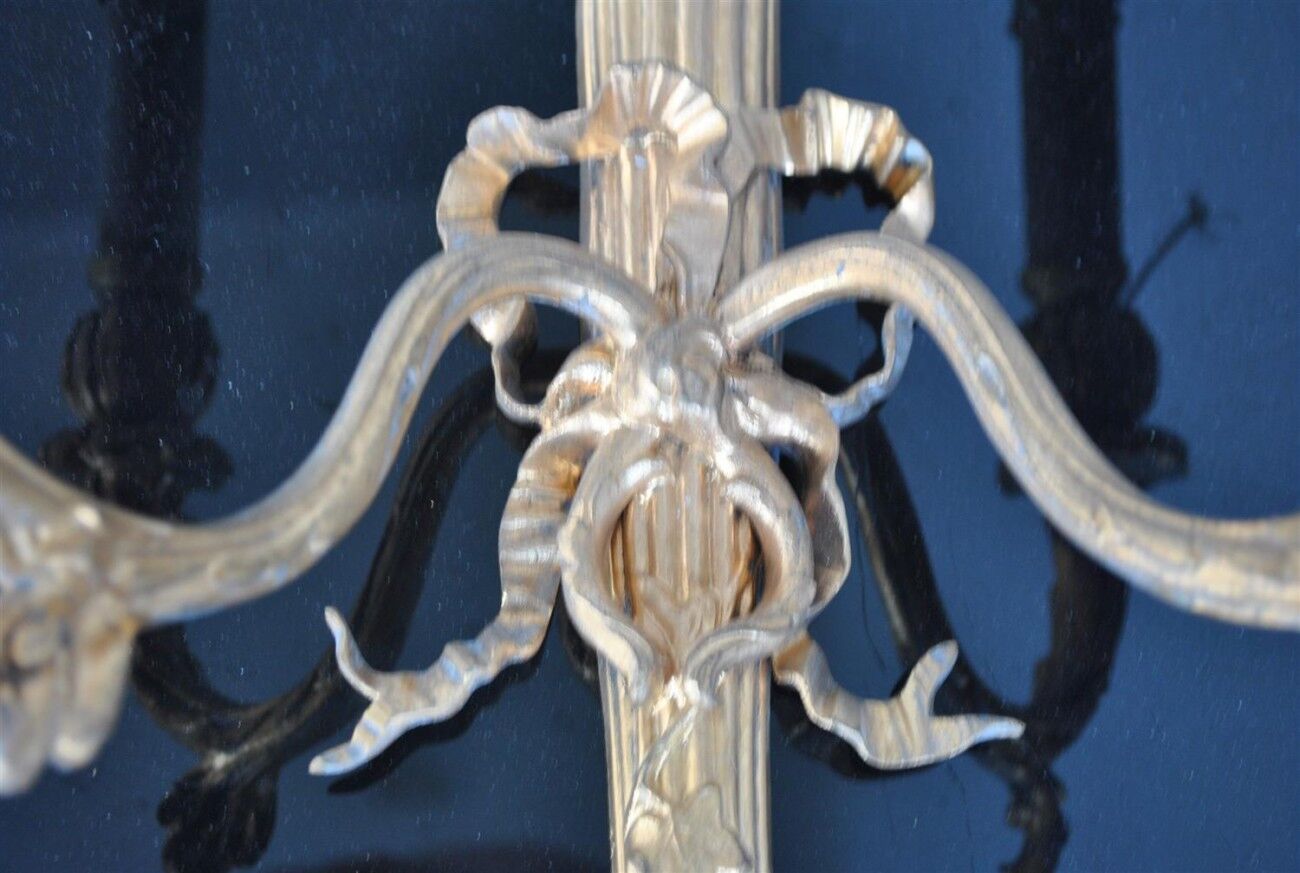 Pair of wall in Louis XVI style ormolu