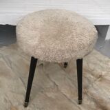 Stool vintage rug