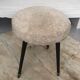 Tabouret moumoute vintage