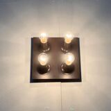 Mid-century German Space Age ceiling or wall lamps by Cosack, set of 2.