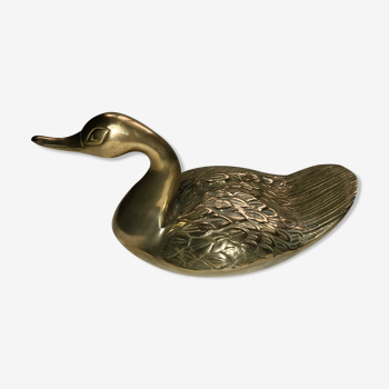 Brass-copper duck