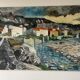 Oil on canvas "View of Corsica" signed and dated 64.