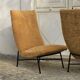 Paire de fauteuils de Geneviève Dangles édition Burov.