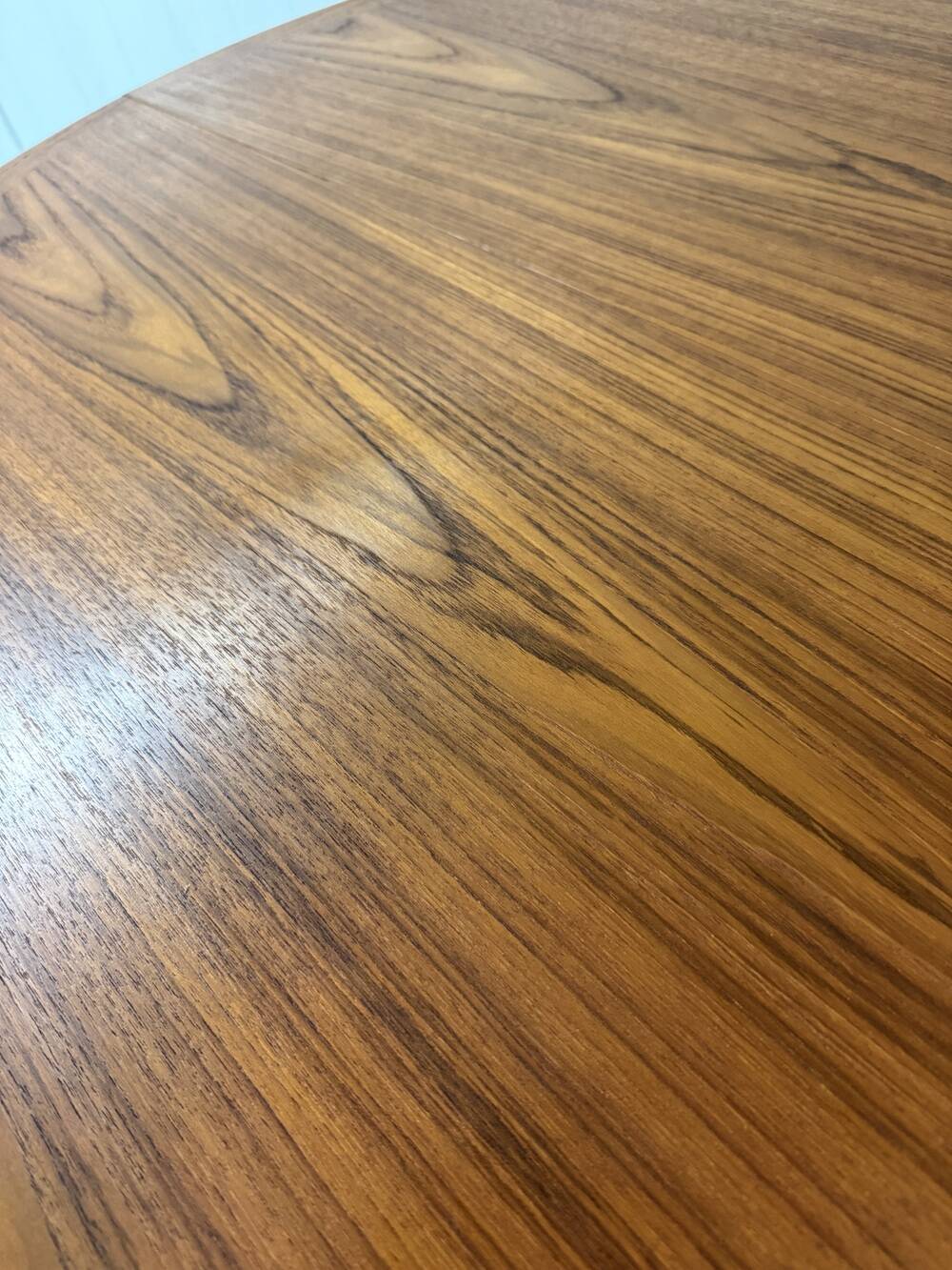 Teak extendable dining table by KS Møbler Denmark