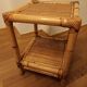 End sofa bamboo cannage