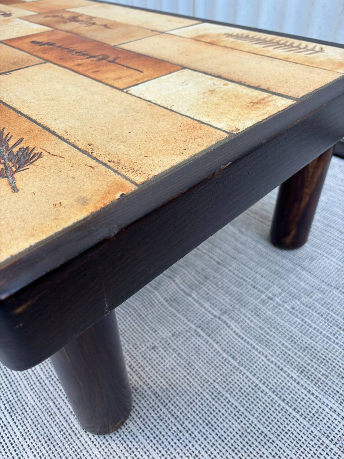 Raymonde Leduc ceramic coffee table