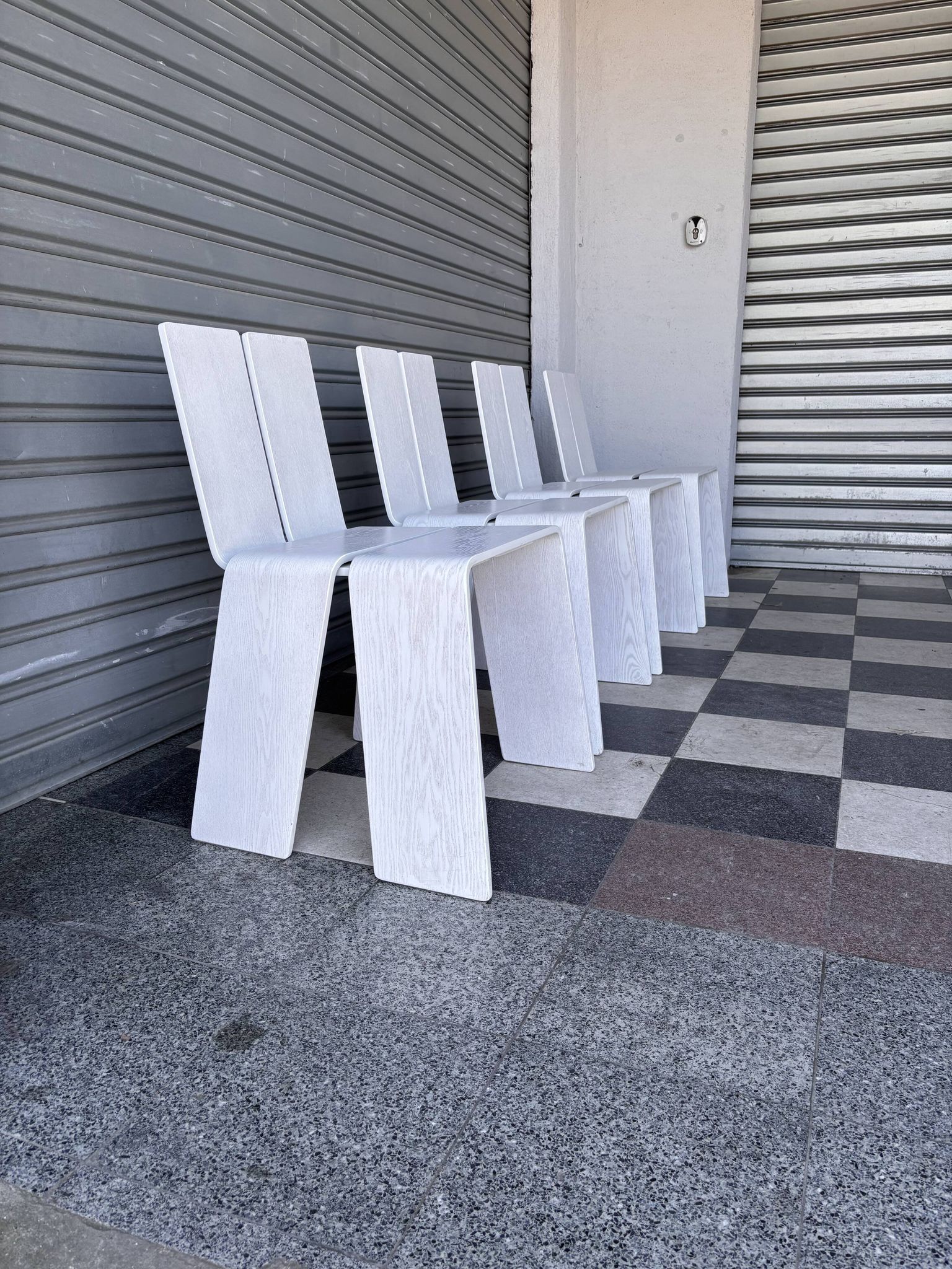 Set de 6 chaises au design danois Kibisi