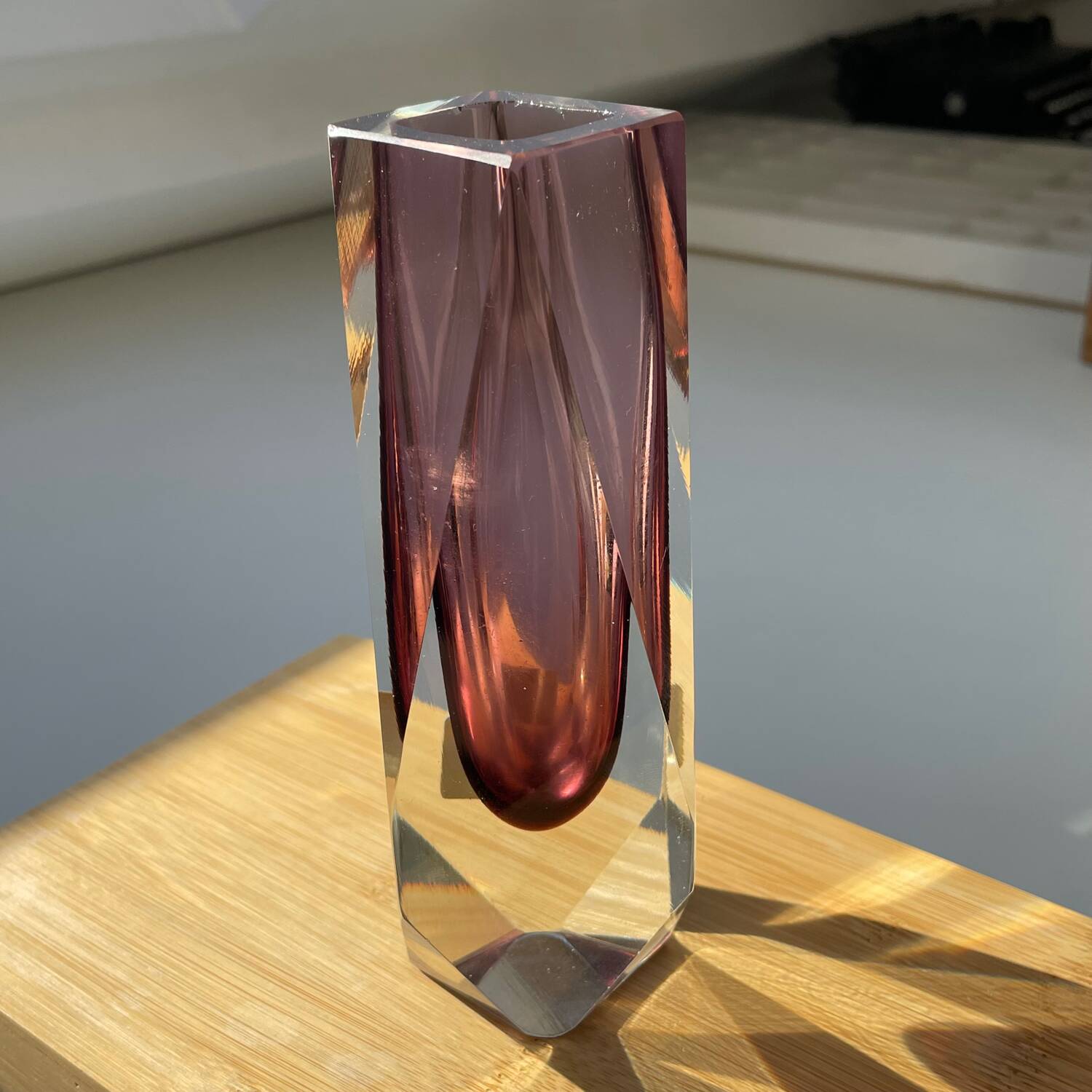 Vase Sommerso Seguso Murano