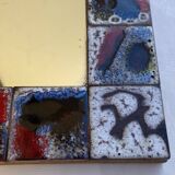 1960s ceramic mirror