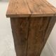 Pair of small brutalist chests of drawers in patinated fir, 20th century.