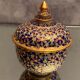 Sucrier bonbonnière pot couvert porcelaine Thaïlande