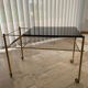 Vintage 60's vinyl side table/coffee table