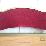 Chaise pliante velours rose