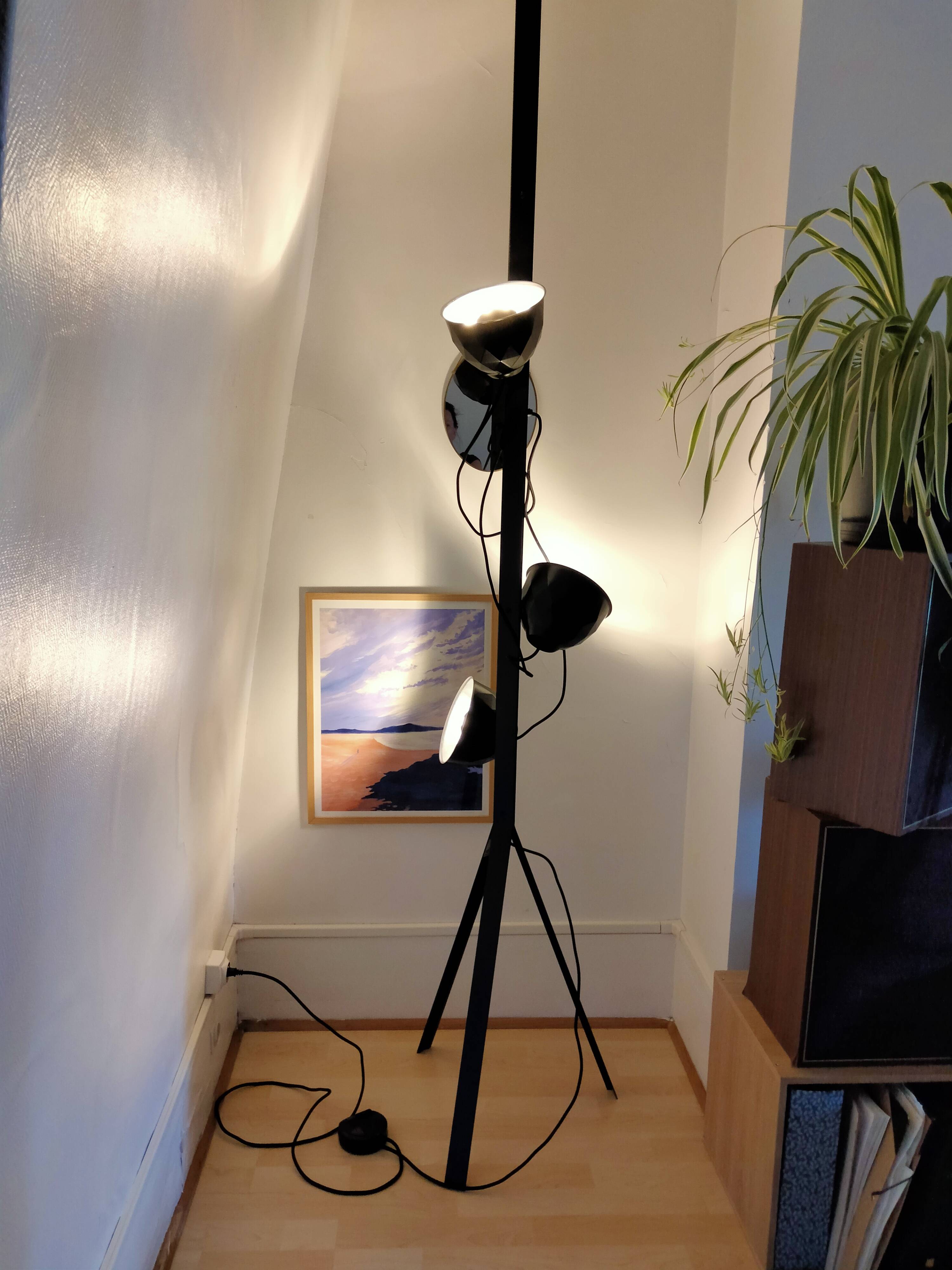 Ligne Roset floor lamp - tripod - normal studio