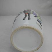 Antique porcelain vase, vintage Chinese porcelain vase