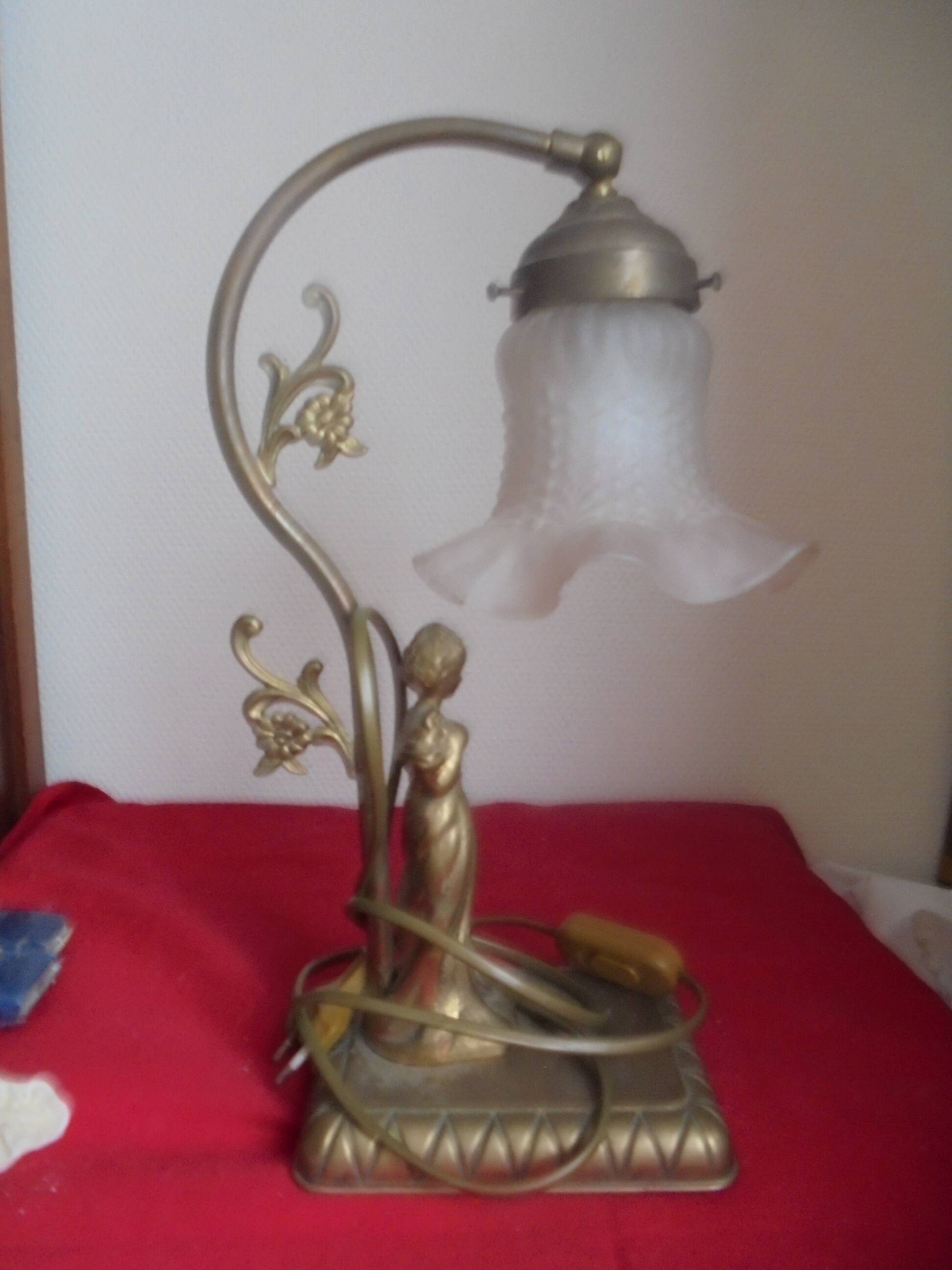 Bronze table lamp