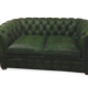 Canapé chesterfield 2 places