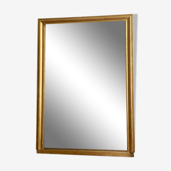 Old Louis Philippe golden rectangular mirror 140x100cm