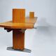 Prototype de banc par Olof Pira. Suède, années 1970.