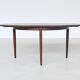Niels Otto Moller model 15 dining table in rosewood Denmark 1960