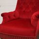 Fauteuil capitonné d'époque Napoléon lll
