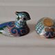 Pillbox mandarin enameled duck