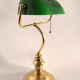 Lampe de banquier des années 80