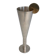 Silver-plated and brass champagne flute