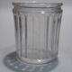 Glass jam jar h9cm