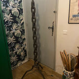 Wrought iron floor lamp 50s